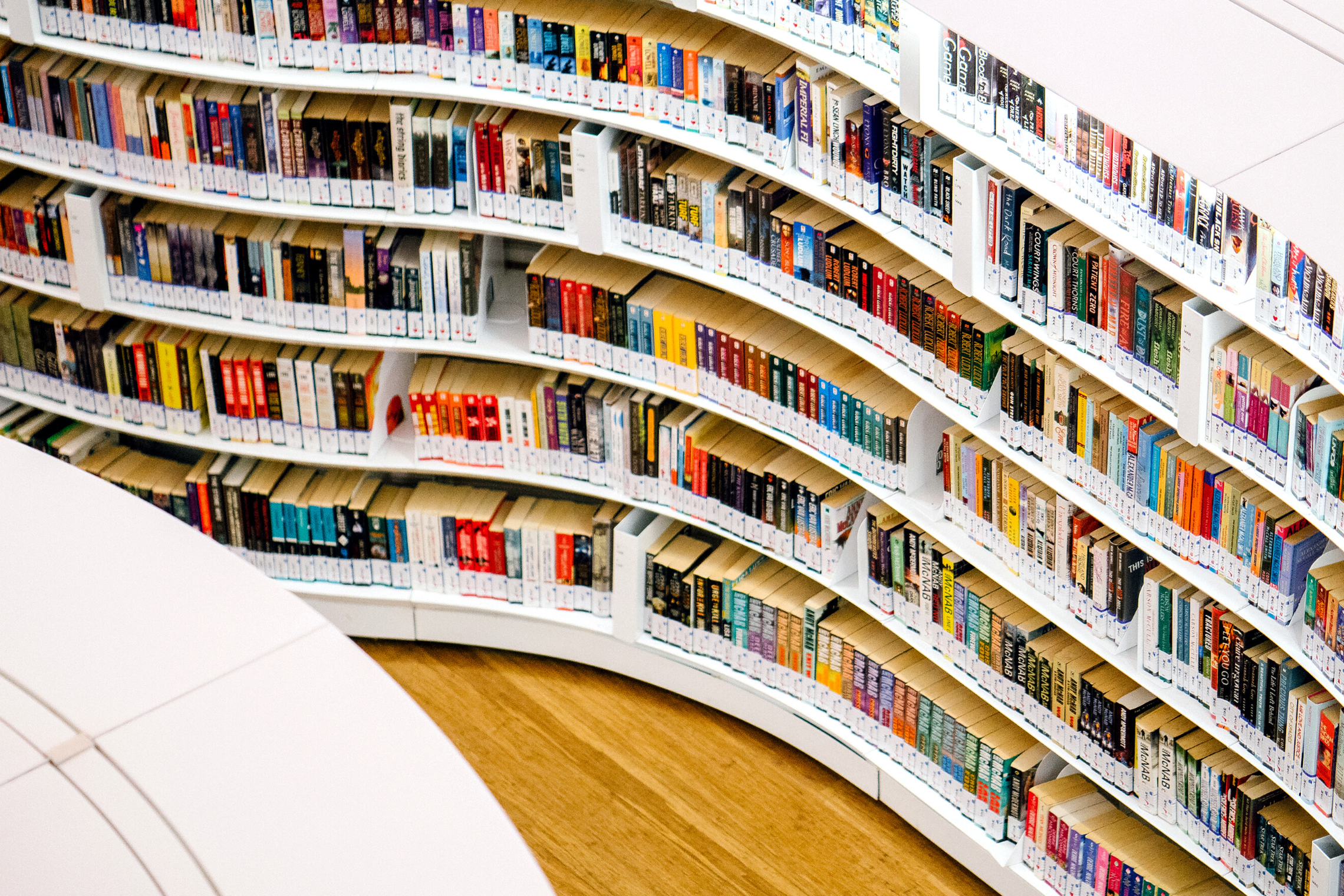 Iliustration with Library