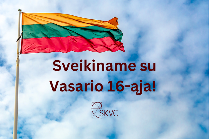Iliustracija su Lietuvos vėliava