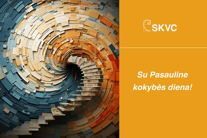 Atvirukas kurtas su dirbtinio intelekto technologija, laiptai